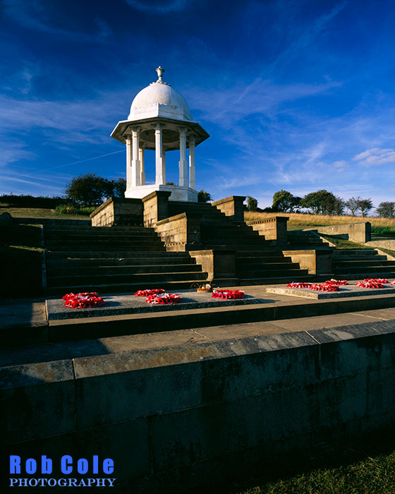 The Chattri Indian War memorial on the South Downs above Brighton