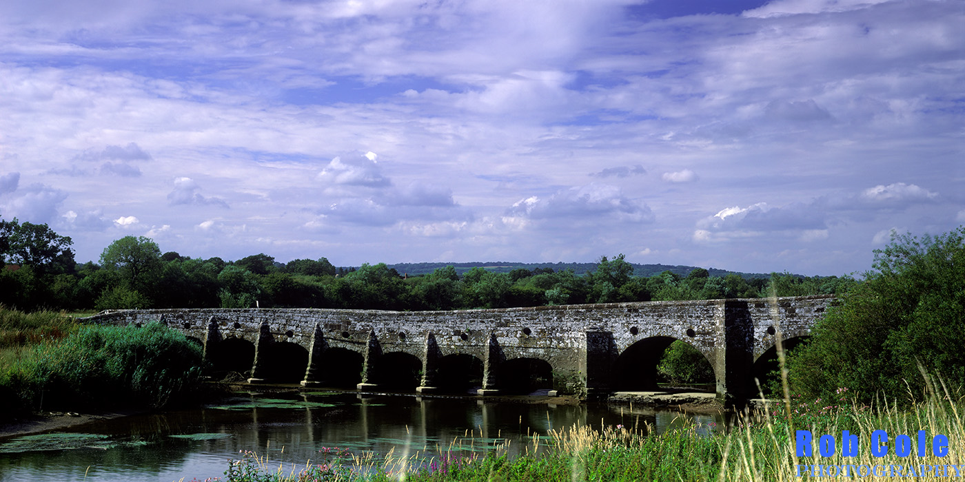 Greatham Bridge over the River Arun south of Pulborough