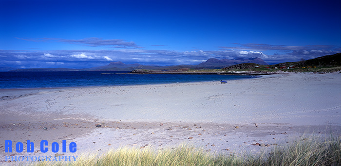 The white sands of Mellon Udrigle beach