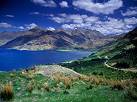 The Five Sisters of Kintail viewed from near Mam Ratagan pass