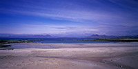 A view northwards from Mellon Udrigle beach