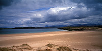 Firemore beach on Loch Ewe between autumnal storms